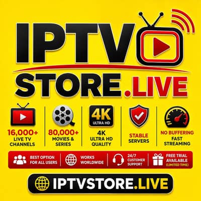 IPTV Subscription | 16,000+ Live TV Channels | HD FHD 4K 0345-1124391