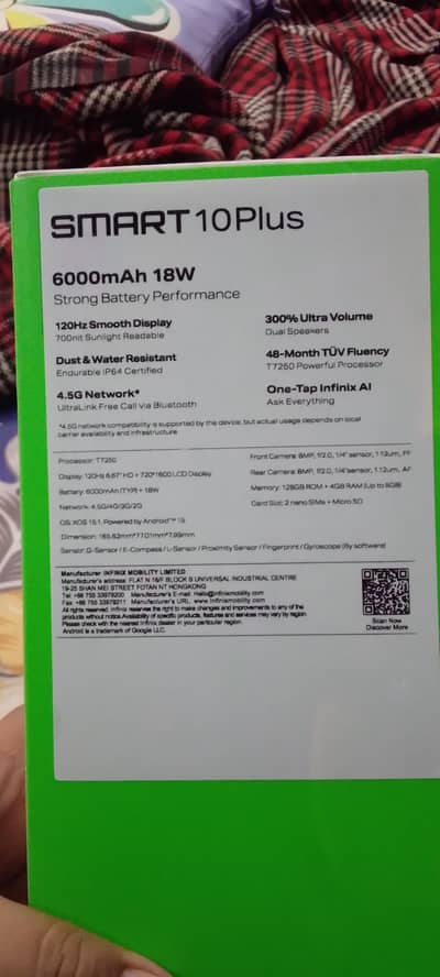 Infinix Smart 10plus