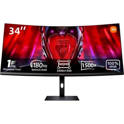 Curved Gaming Monitor 34″ 180Hz