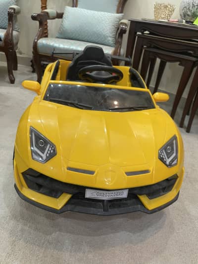 Kids lamborghini aventador electric toy car