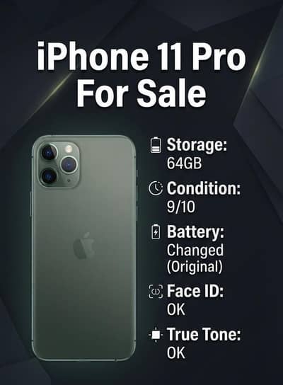 Apple iPhone 11 Pro FU/64gb/ all ok