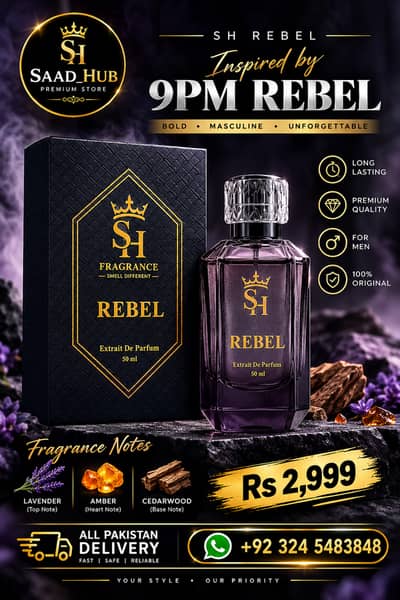 SH Rebel Inspired 9PM Rebel