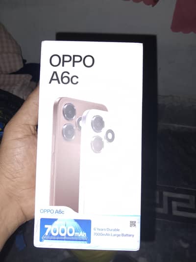 OPPO A6c 4GB ram 64GB memory