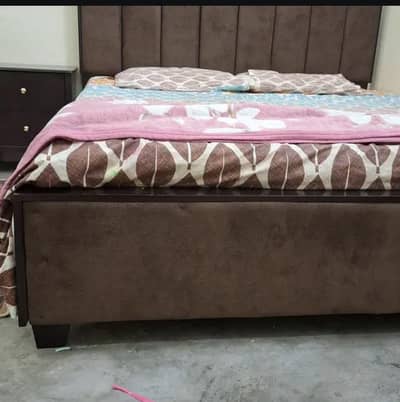 Bed set and dressing