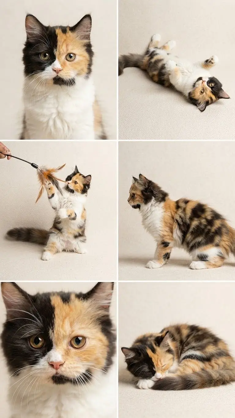 Khoobsurat Persian Female Cat (Calico) For Sale - Sirf 5000 Rupay! — photo 2