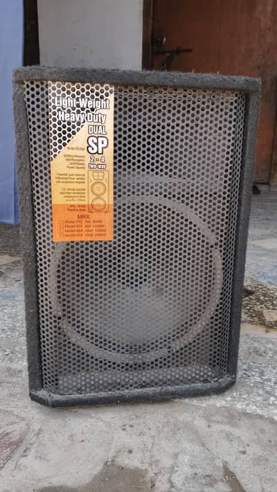 Amplifier sounds speaker 10 inch 2 box o3o3_955o388