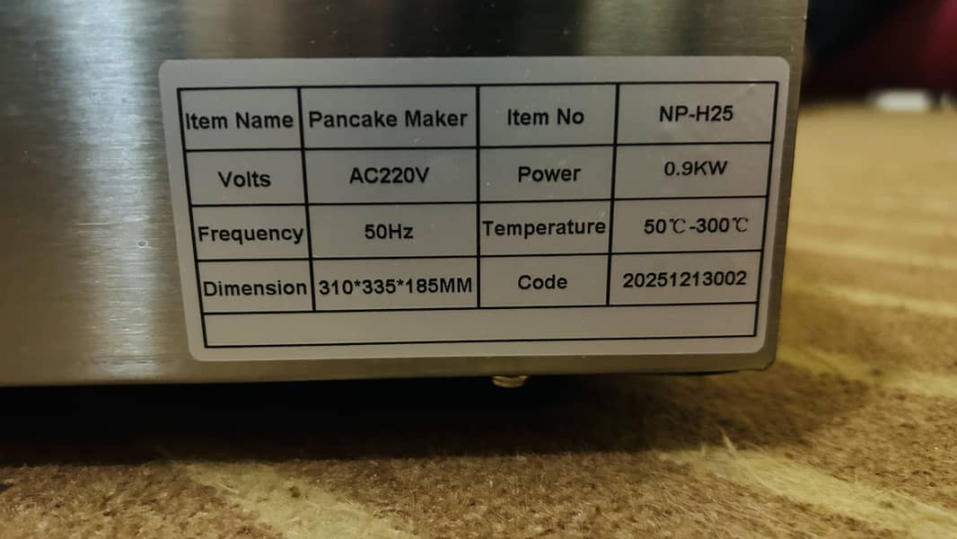 Pancake Machine 1