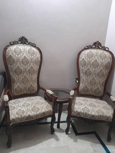 Coffee High Back Chairs