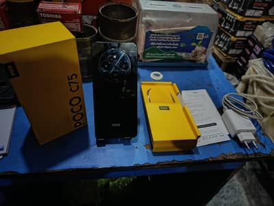 Xiaomi POCO C75 10/10 condition 8/256 original box and charger