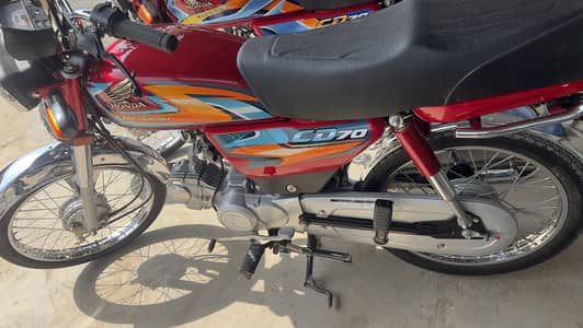 Honda cd 2027 model condition like brand new just 1 month used