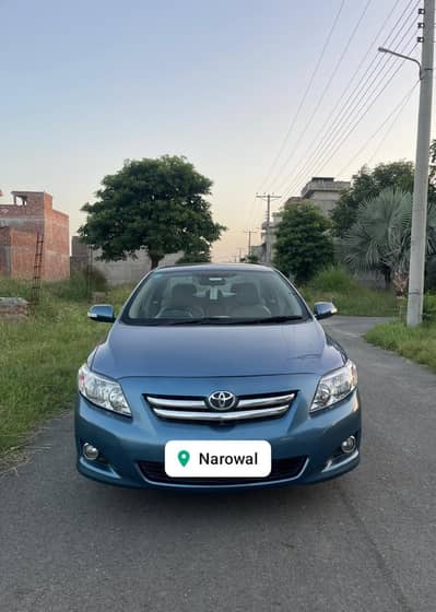 Toyota Corolla Altis sr 2009 full option