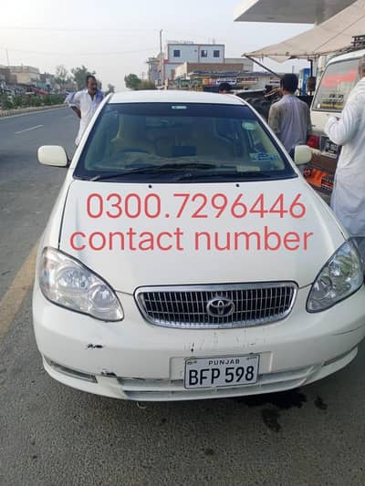 Toyota Corolla Altis 2002 /03007296446 contact