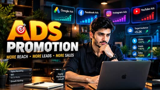 Ads Promotions And Video editing