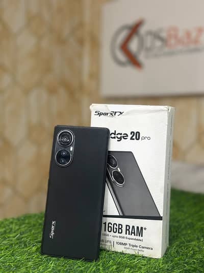 Sparx Edge 20 Pro 8GB RAM 256GB Storage With Box