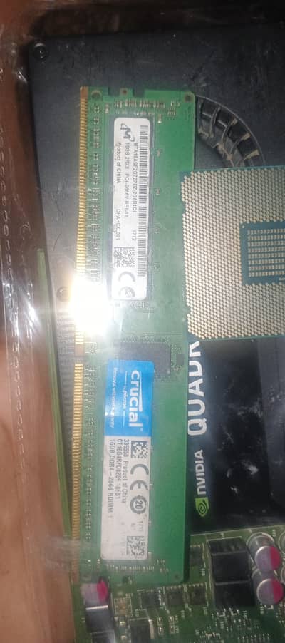 ddr4 ram 16gb 2666 crucial ram best condition