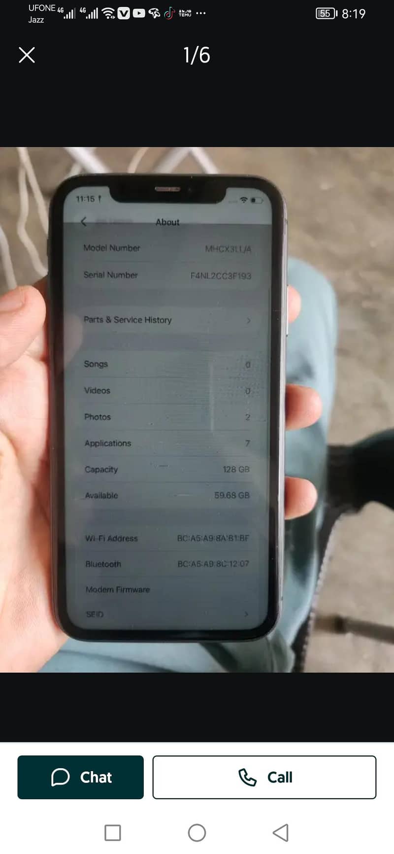Apple iPhone 1 1 3