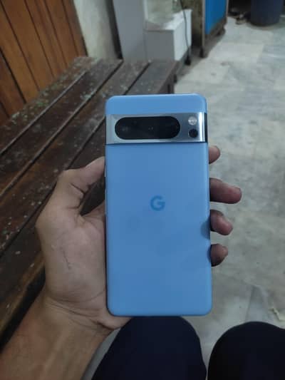 Google Pixel 8 Pro 128GB | PTA Approved | Sierra Blue | 10/10