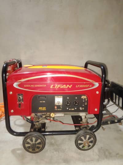 Lifan 4kva LF3800GF-4 Generator Like New For Sale Read Description