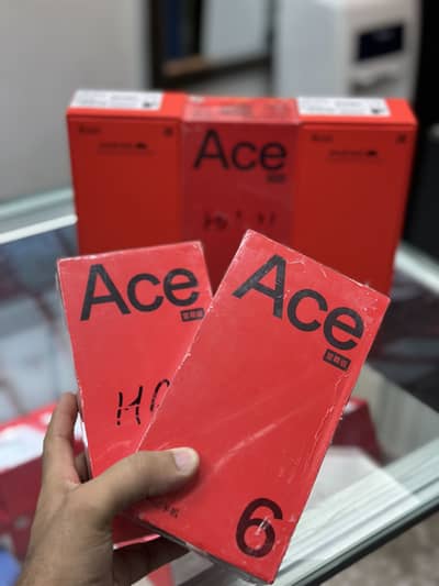 Oneplus ace 6 ultra sealed boxpack 12/256 available