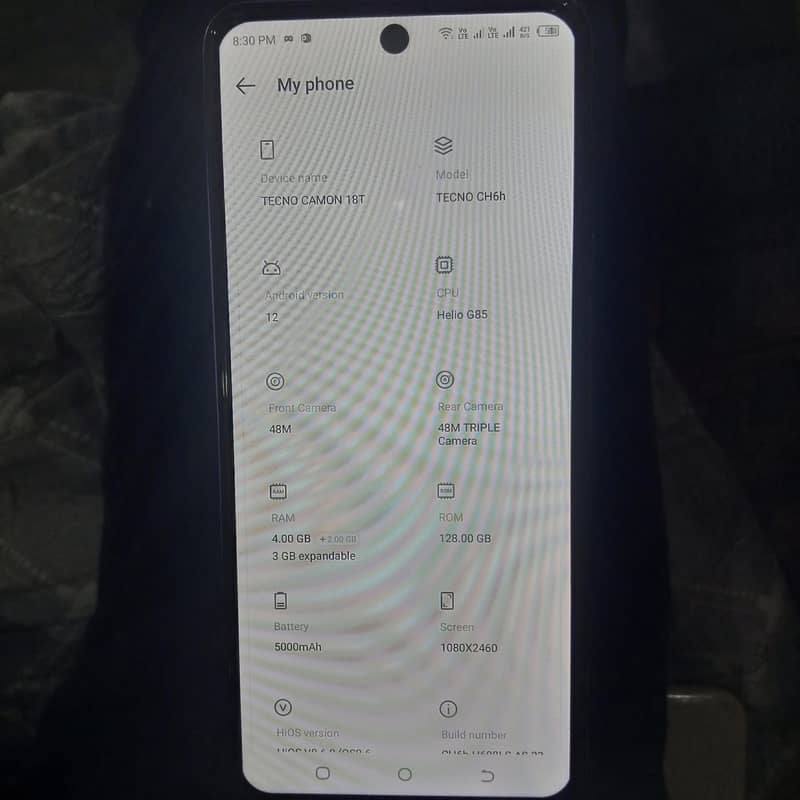 Tecno Camon 18 0