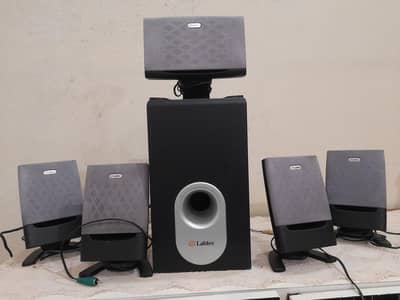 labtec original hometheater 5.1 son dolby sound model no arena TM 385