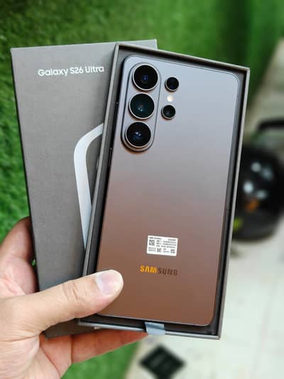 Samsung galaxy s26 ultra just boxopen non pta full sim time available