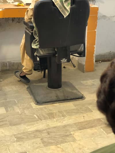 barber shop setup