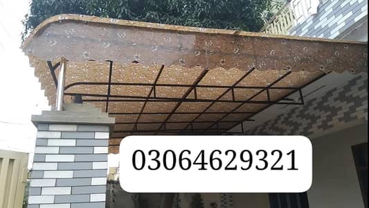 Fiber Glass works/ window shade/ sheet shade / fiber shade , car shed