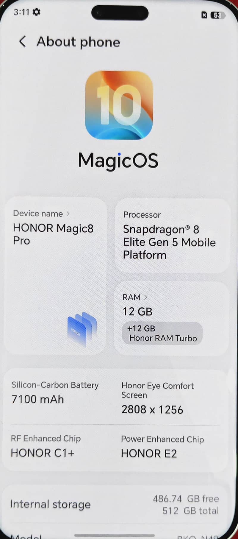 Honor Other Model 7