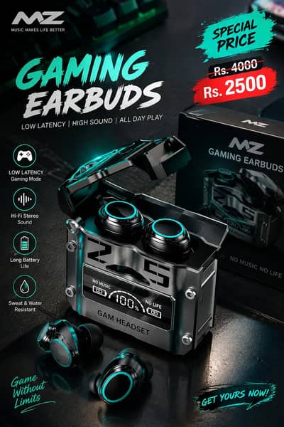 M25 Gaming Earpods