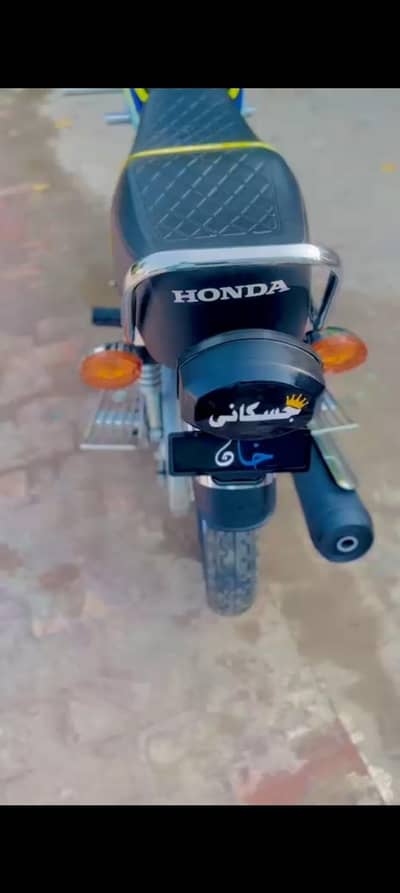 Honda 125 26 model for open letter 5300 km condition 10 by 10 Bhakkar