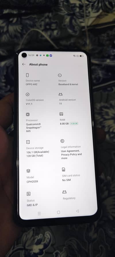 OPPO A92 non pta