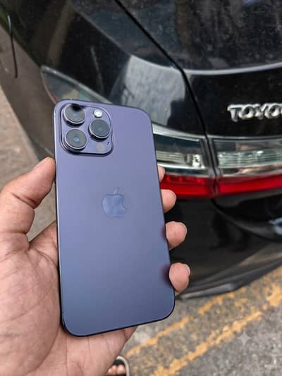 iPhone 14 Pro Max 512GB (Deep Purple) – 10/10 Mint