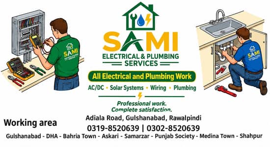 Expert Electric and Plumbing Solutions Rawalpindi