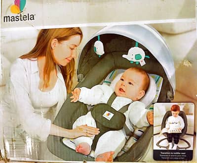 Mastela 3-in-1 Deluxe Multi-Functional Electric Swing and Bassine