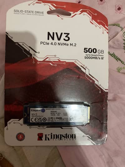 Kingston SSD NV3 PCle 4.0 NVMe M. 2
