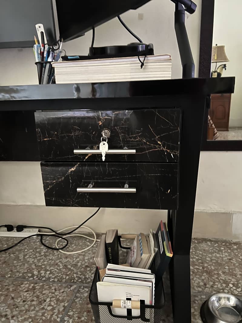 Black Work Office Table 2