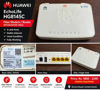 Fiber router for sale