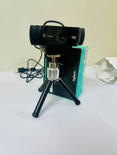 Logitech C922 Pro Stream Webcam 1080p | Like New | Original Box