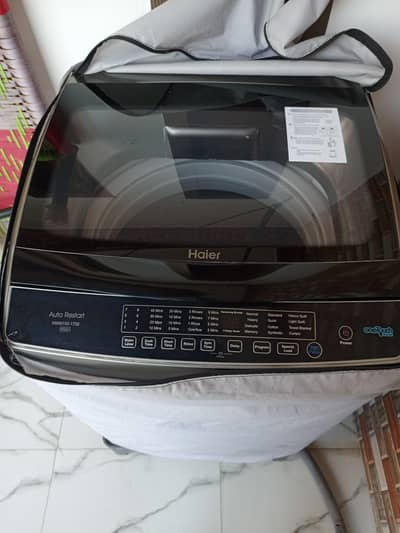 haire fully atomatic washni mashin 15 kg original canditin 10 by 10 ha