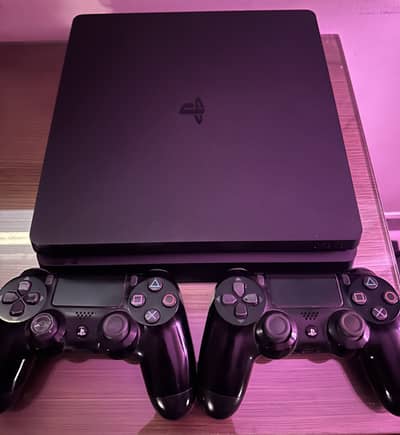 PS-4 Slim 1TB with 2 Controllers