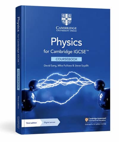 Physics for Cambridge IGCSE course book