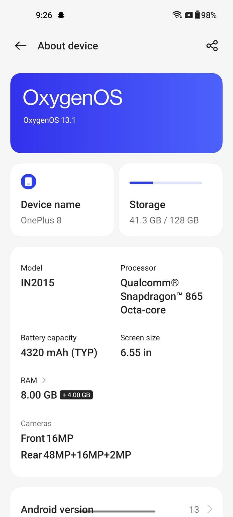 One Plus 8 3