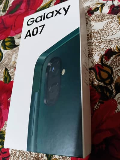 samsung A07 brand new condition. 7 month warranty