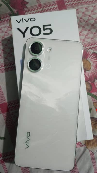 Vivo Y05 pta proved just box open 10/10 condition