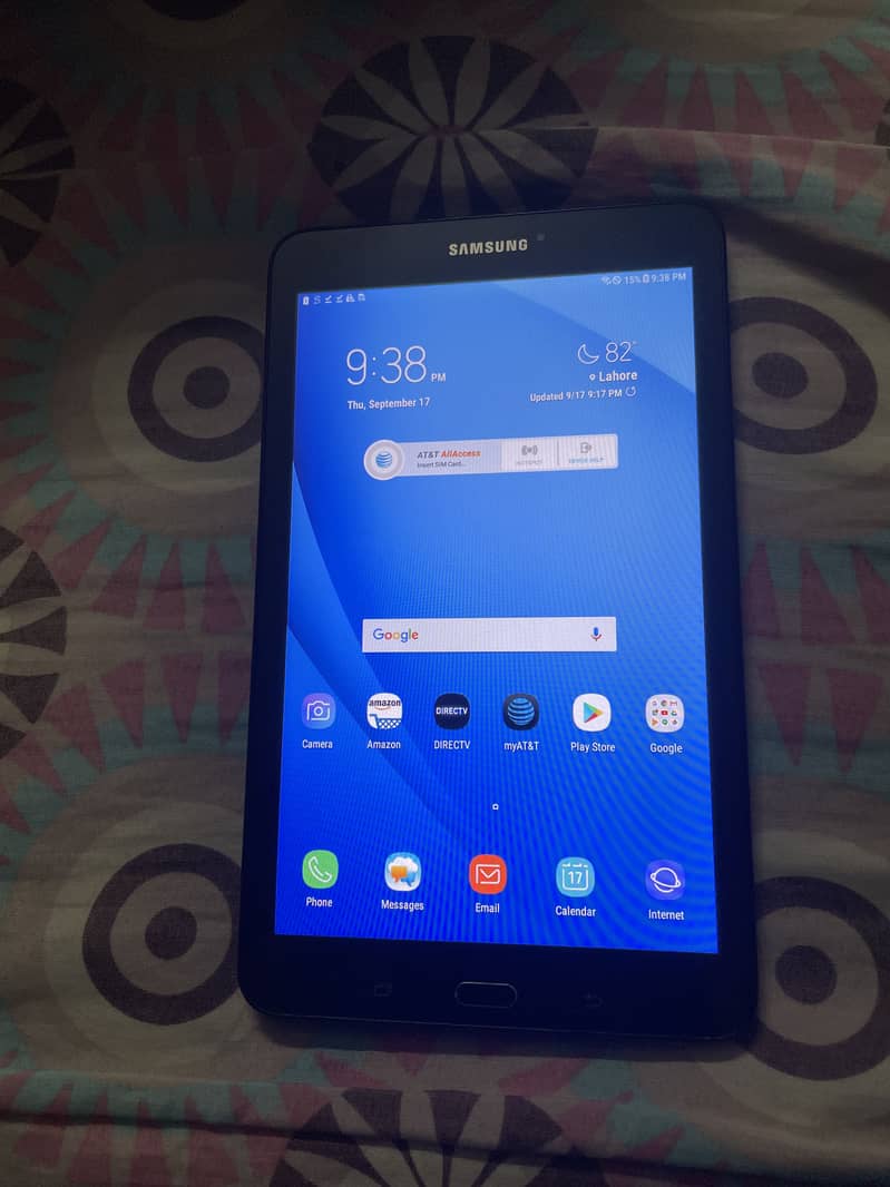 Samsung tab E 0