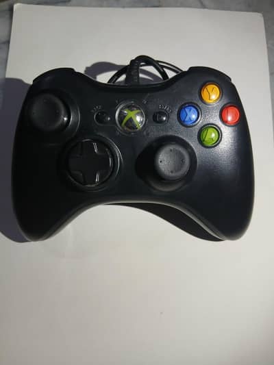 xbox 360 wired controller with box