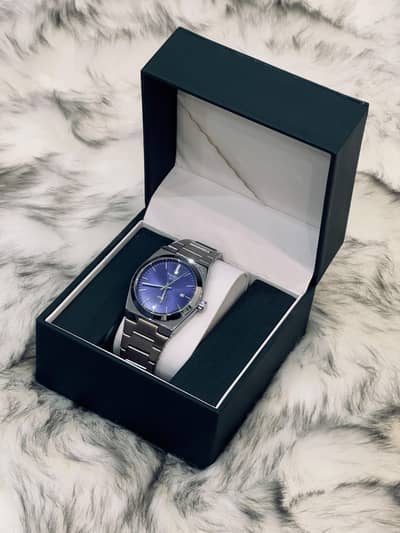 Tissot PRX premium blue dile with stainless steel