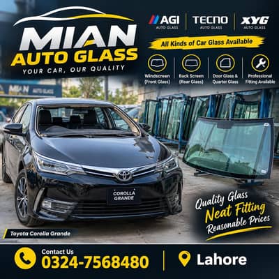 Mian auto glass all kind of car glass available