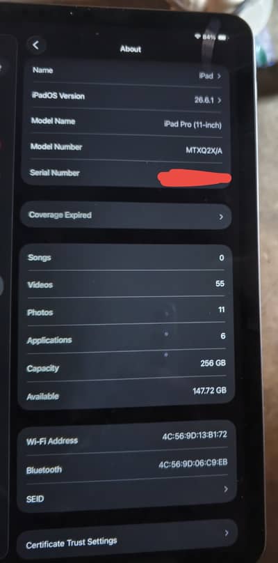 Ipad pro 2018